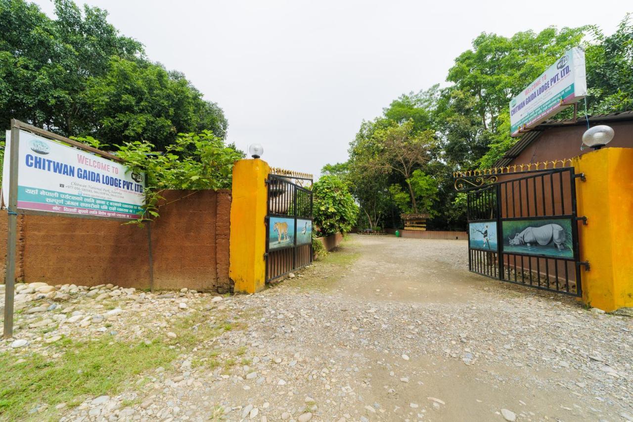 Chitwan Gaida Lodge - Animal Lovers & Birdwatchers Paradise Sauraha Eksteriør bilde